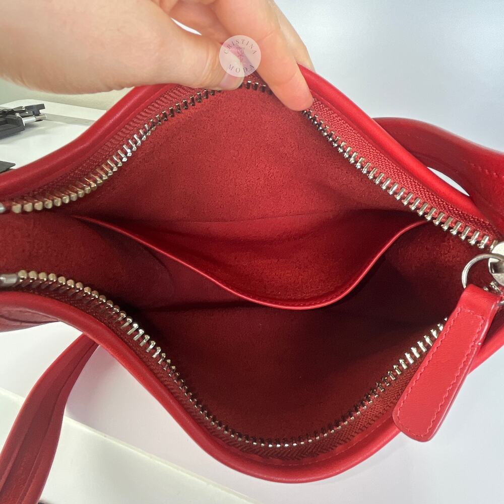 Vintage Coach Janice Legacy Bag 9950 Red 2006 - Picture 13 of 15